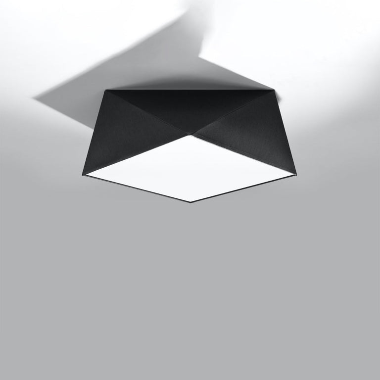 Sollux Lighting Ceiling Lamp HEXA 35 Black