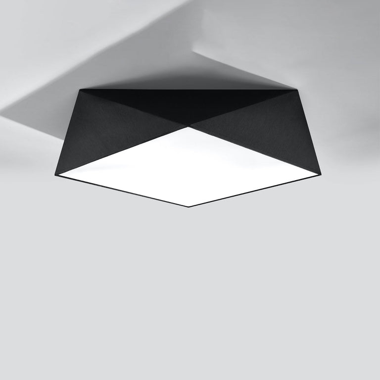 Sollux Lighting Ceiling Lamp HEXA 45 Black
