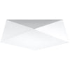 Sollux Lighting Ceiling Lamp HEXA 45 White geometric flush mount
