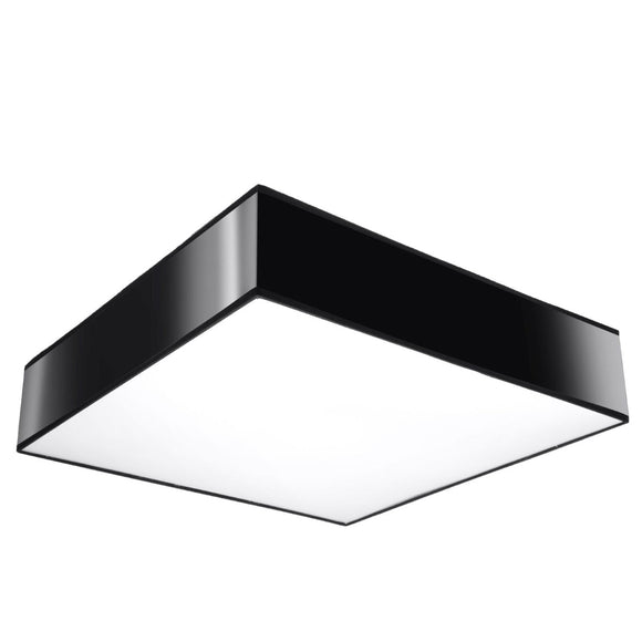 Avant-garde flush ceiling light Sollux Lighting Ceiling Lamp HORUS 45 Black