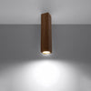 LED flush ceiling lamp Sollux Lighting Ceiling Lamp KEKE 30 oak