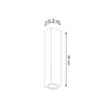 Flush mount ceiling light Sollux Lighting Ceiling Lamp KEKE 30 oak