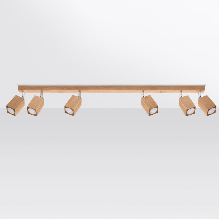 Sollux Lighting Ceiling Lamp KEKE 6 Oak