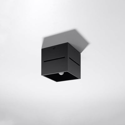 Sollux Lighting Ceiling Lamp LOBO Black