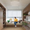 Modern Sollux Lighting Ceiling Lamp LUNA 2 White for geometric interiors
