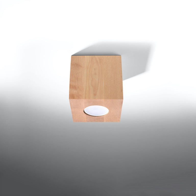 Sollux Lighting Ceiling Lamp QUAD Natural Wood