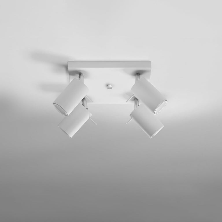 Sollux Lighting Ceiling Lamp RING 4 White