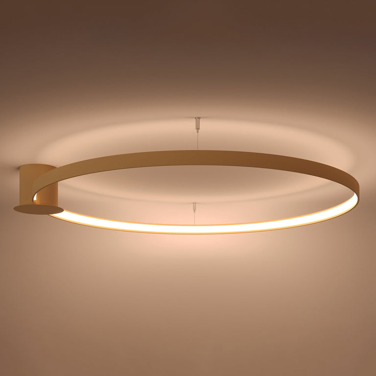 Sollux Lighting Ceiling Lamp RIO 110 Golden LED 3000K