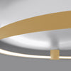 Sollux Lighting Ceiling Lamp RIO 110 Golden LED 4000K enhances home ambiance
