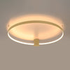 Warm glow Sollux Lighting Ceiling Lamp RIO 78 Golden LED
