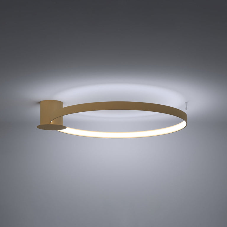 Sollux Lighting Ceiling Lamp RIO 78 Golden LED 4000K