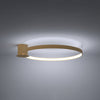 Chic Sollux Lighting Ceiling lamp RIO 78 golden LED 4000K