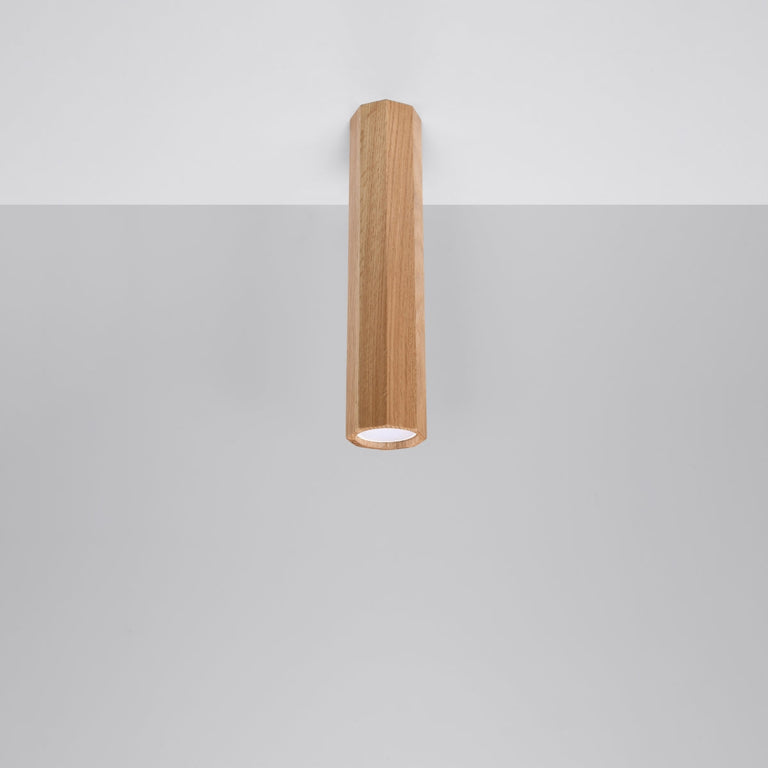 Sollux Lighting Ceiling Lamp ZEKE 30 Oak