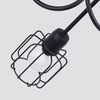 Stylish ceiling lamp for kitchen - Sollux Lighting Chandelier BELUCI 5S black