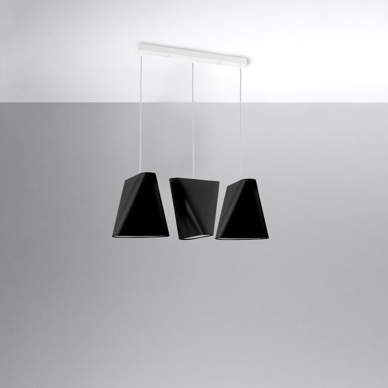 Sollux Lighting Chandelier BLUM 3 Black
