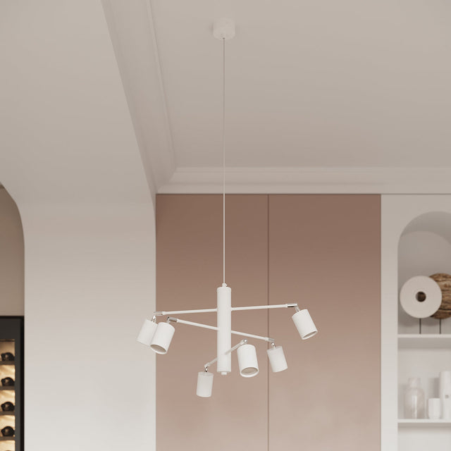Sollux Lighting Chandelier LEMMI 6 White
