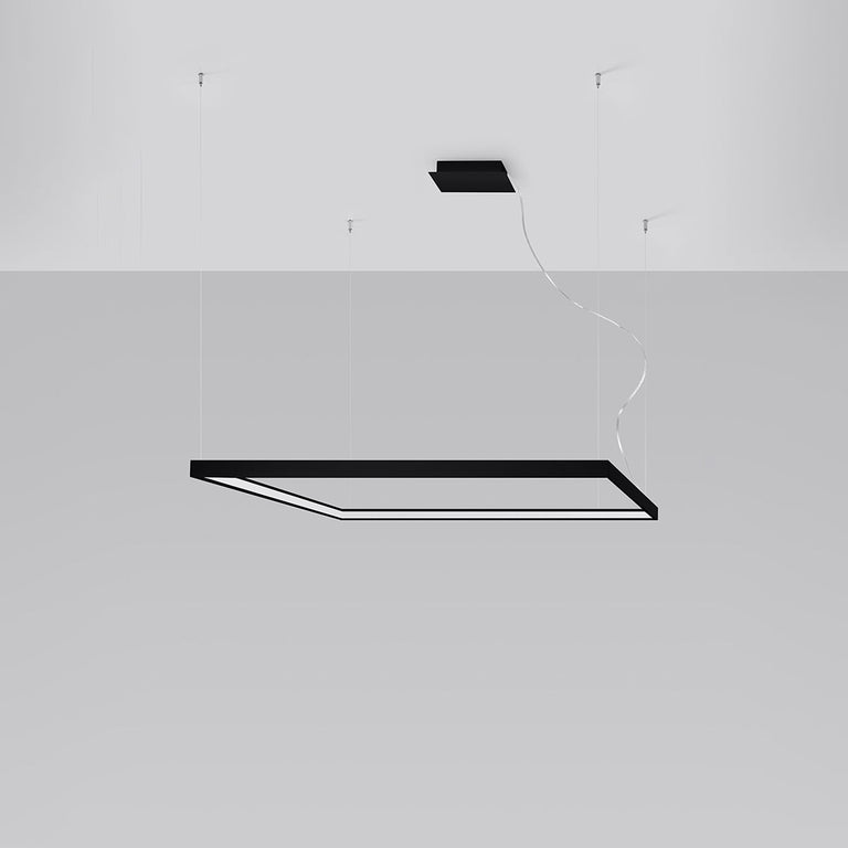 Sollux Lighting Chandelier NELYA L Black 3000K