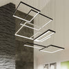 Stylish Illumination: Sollux Lighting Chandelier NELYA L black 4000K