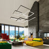 Transform Your Living Area with Sollux Chandelier NELYA L black 4000K