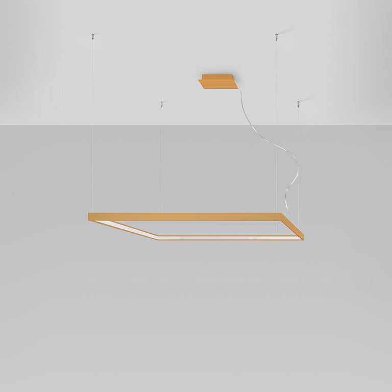 Sollux Lighting Chandelier NELYA L Golden 3000K