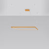 Experience Soft Lighting with Sollux Chandelier NELYA L golden 4000K