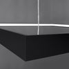 Sleek Sollux Lighting NELYA M black 4000K Chandelier Light