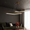 Illuminate Spaces with Chandelier NELYA M golden 3000K