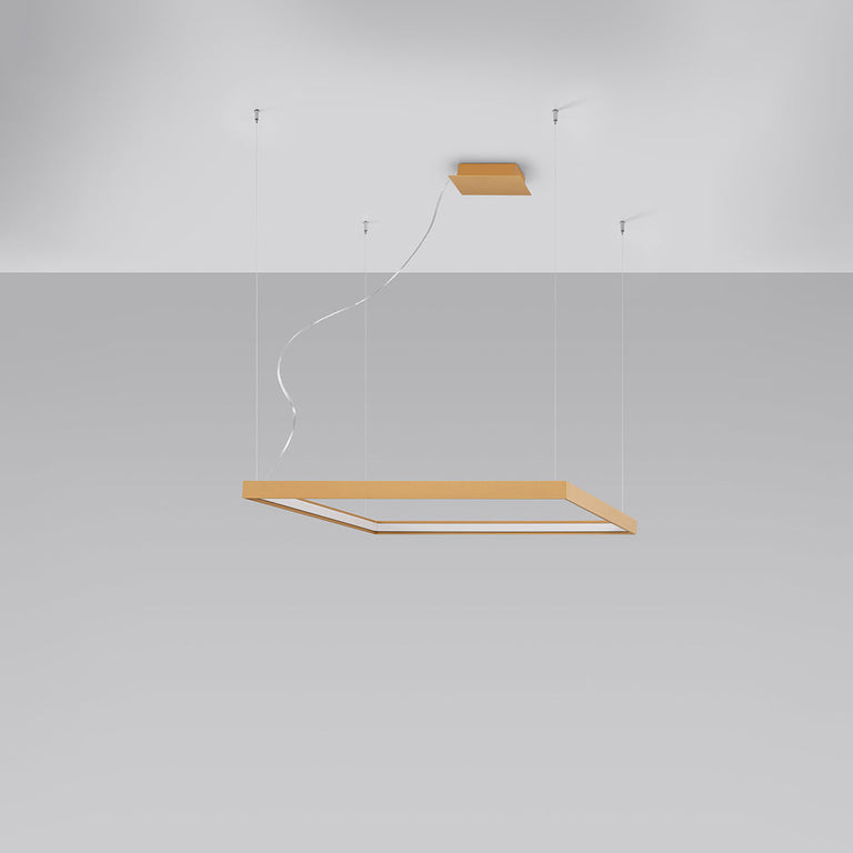 Sollux Lighting Chandelier NELYA M Golden 4000K