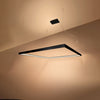 Minimalist Ceiling Light Fixture by Sollux Chandelier NELYA M black 3000K
