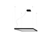 Chic Chandelier NELYA M black 3000K to Illuminate Your Home