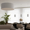 Modern chandelier, Sollux Lighting OTTO 60 White ceiling light