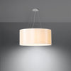 Sleek white finish that complements any décor Chandelier OTTO 60 white