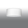 Pendant light fixture Sollux Lighting Chandelier OTTO 60 white