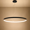 Sleek pendant Sollux Lighting Chandelier RIO 110 Black
