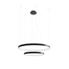 Modern Chandeliers for Stylish Interiors Chandelier RIO 2 55/78 black 3000K