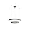 Stylish black LED chandelier Sollux Lighting RIO 2 55/78
