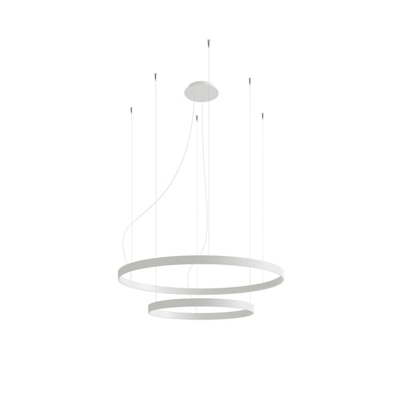 Modern chandeliers Sollux Lighting RIO 2 White LED
