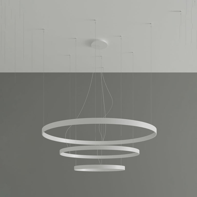 Sollux Lighting Chandelier RIO 3 55/78/110 White LED 3000K