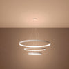 Modern chandelier light Sollux Lighting Chandelier RIO 3 55/78/110 white LED 3000K