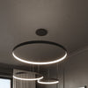 Sollux Lighting Chandelier RIO 55 Black 4000K, high-lumen pendant
