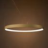Minimalist Sollux Lighting Chandelier RIO 55 golden LED 3000K