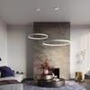 "Contemporary Sollux Lighting Chandelier RIO 55 White 3000K light"
