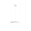 "Sollux Lighting Chandelier RIO 55 White 3000K in spa decor"
