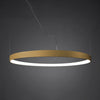 Pendant light Sollux Lighting Chandelier RIO 55 golden LED 4000K