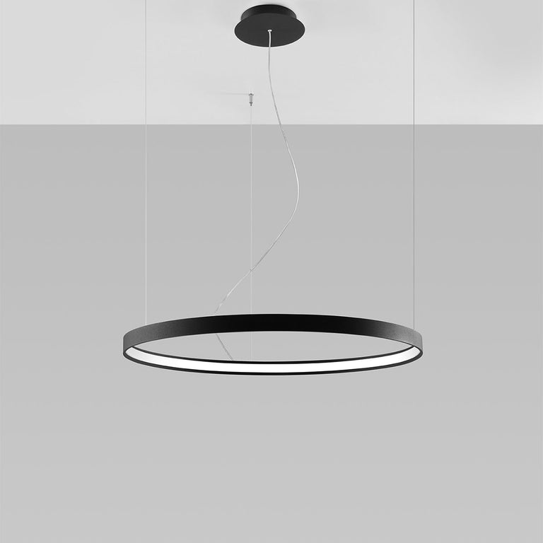 Sollux Lighting Chandelier RIO 78 Black 4000K