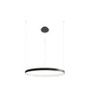 Contemporary pendant light Sollux Lighting Chandelier RIO 78 black 4000K