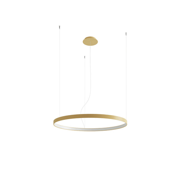 Stunning chandelier light for contemporary spaces RIO 78 golden LED 4000K