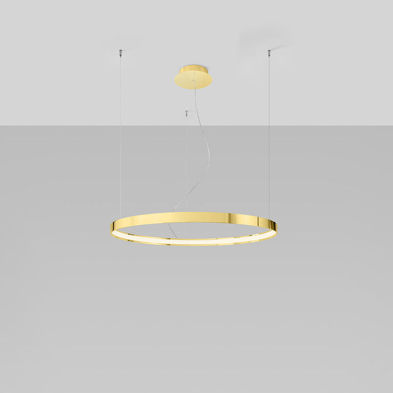 Sollux Lighting Chandelier RIO 78 Polished Gold LED 3000K