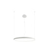 Elegant ceiling light fixture Sollux Lighting Chandelier RIO 78 white 4000K