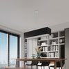 Elegant modern chandelier Sollux Lighting  Chandelier SANTA 120 black